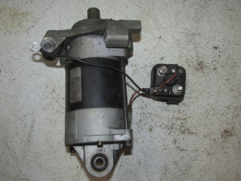 Yamaha 115hp 2 Stroke Outboard Starter and Relay (6N7-81800-10)