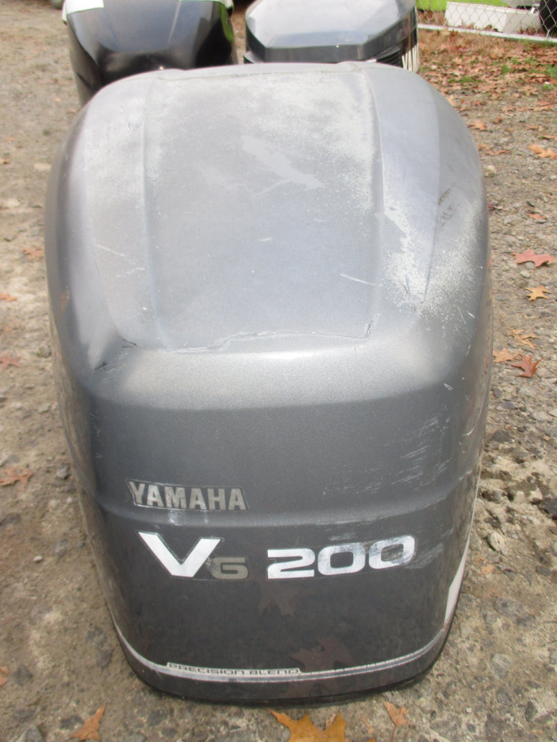 Yamaha 200hp SWS II 2 stroke outboard top cowling #3