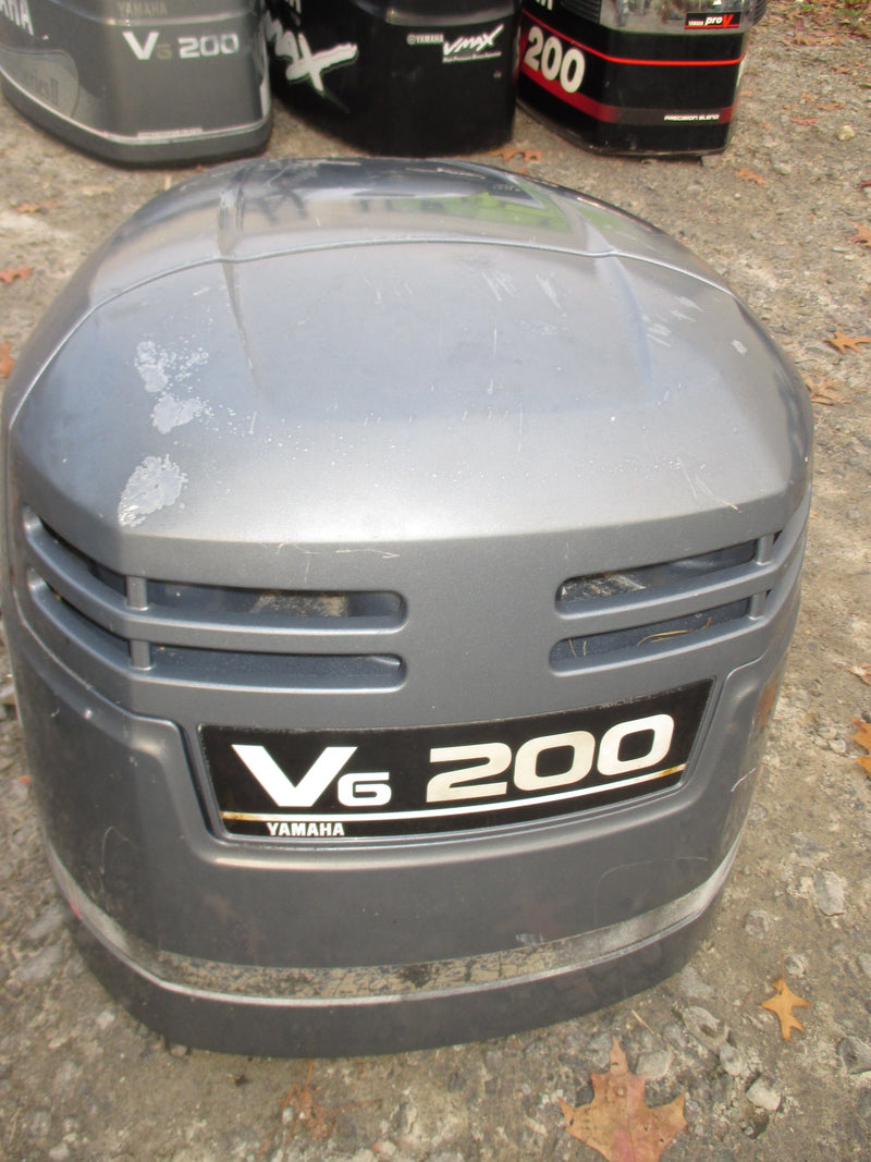 Yamaha OX66 200hp 2 stroke outboard top cowling #4