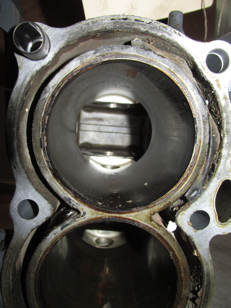 Honda BF60D 60hp Outboard Crankcase block