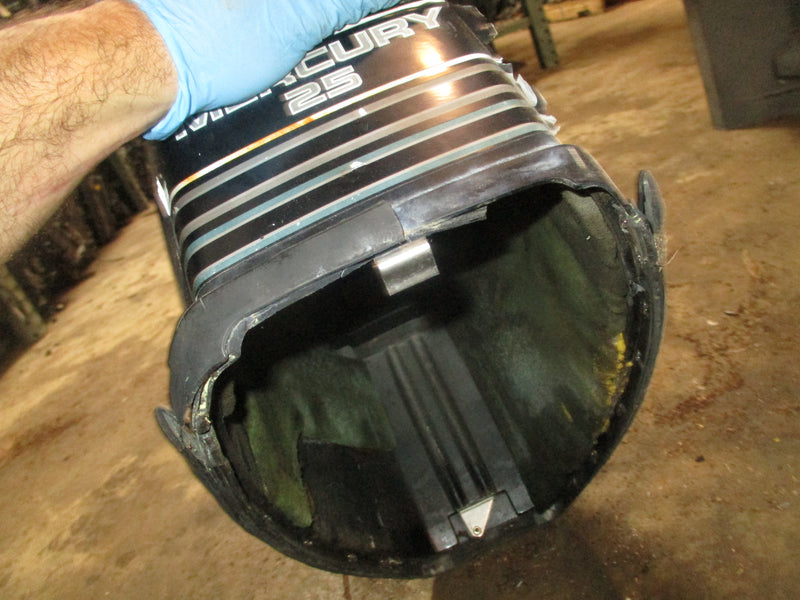 Mercury 25hp 2 stroke outboard top cowling