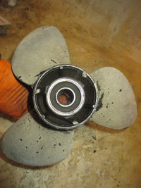 Load image into Gallery viewer, Evinrude 30hp 2 Stroke Outboard Alluminum Propeller 10 1/2 X 11 (175190)
