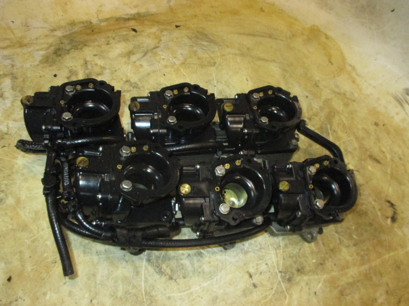 Evinrude 225hp 2 stroke outboard carburetor set (395039)