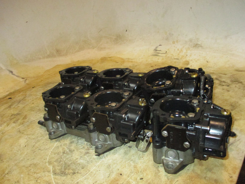 Evinrude 225hp 2 stroke outboard carburetor set (395039)