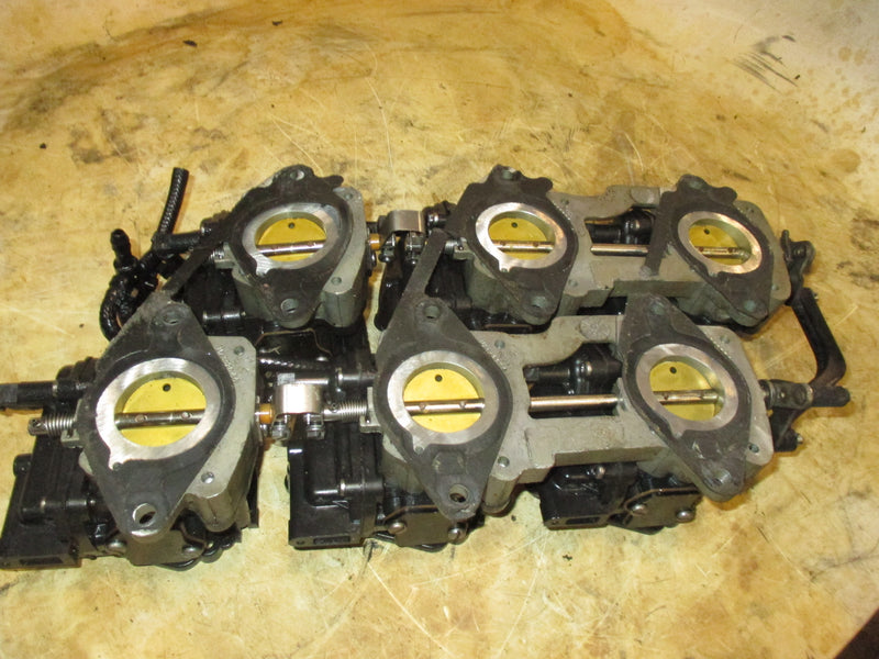Evinrude 225hp 2 stroke outboard carburetor set (395039)