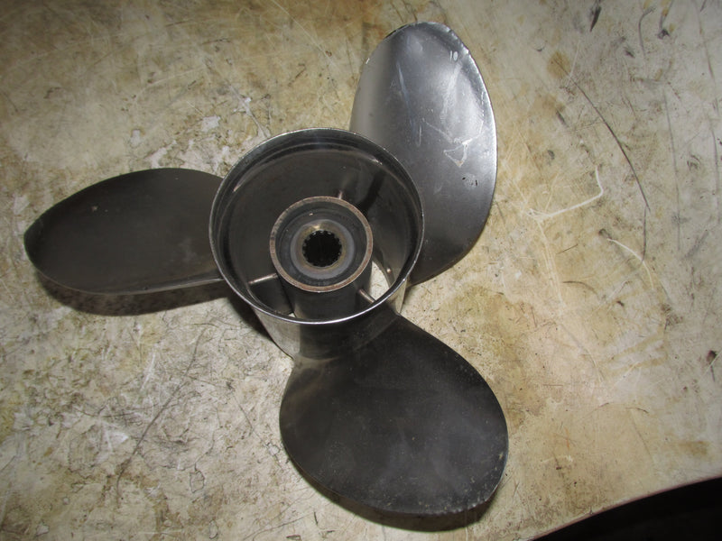 Yamaha 150hp 4 Stroke Outboard Stainless Steel Propeller 14 1/4 X 18
