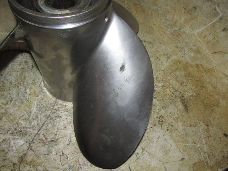 Yamaha 150hp 4 Stroke Outboard Stainless Steel Propeller 14 1/4 X 18