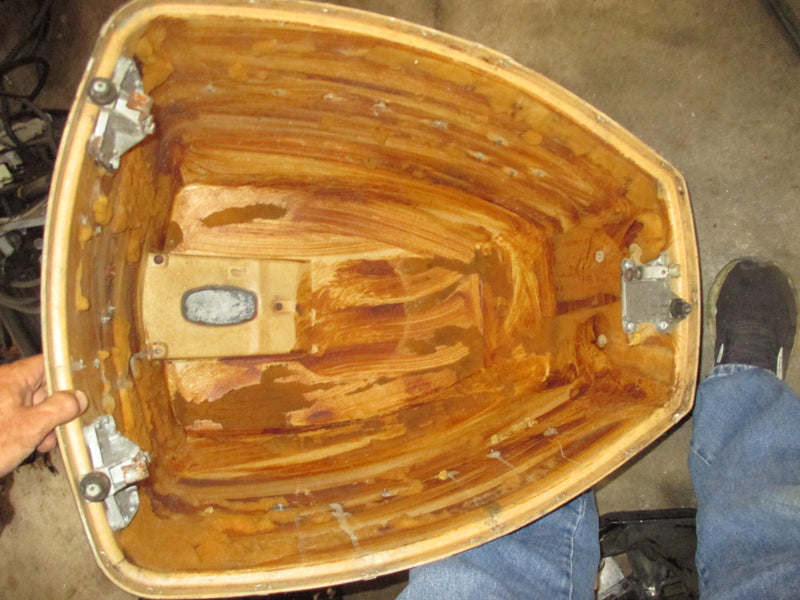 Evinrude 175hp 2 stroke outboard top cowling