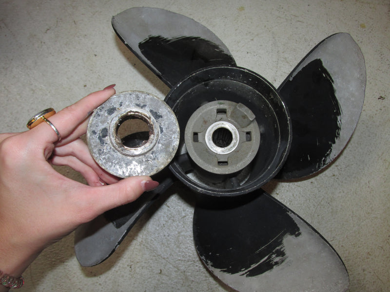 Suzuki DF115 115hp Outboard 4 Blade Aluminum Propeller (13.75 X 19)