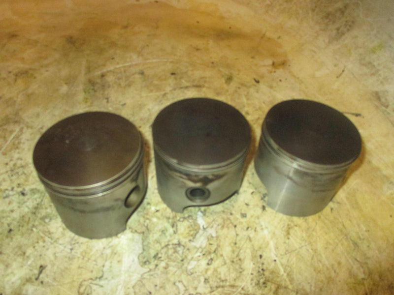 Yamaha 90hp 2 stroke outboard oversized piston and rod set of 3 (.030)