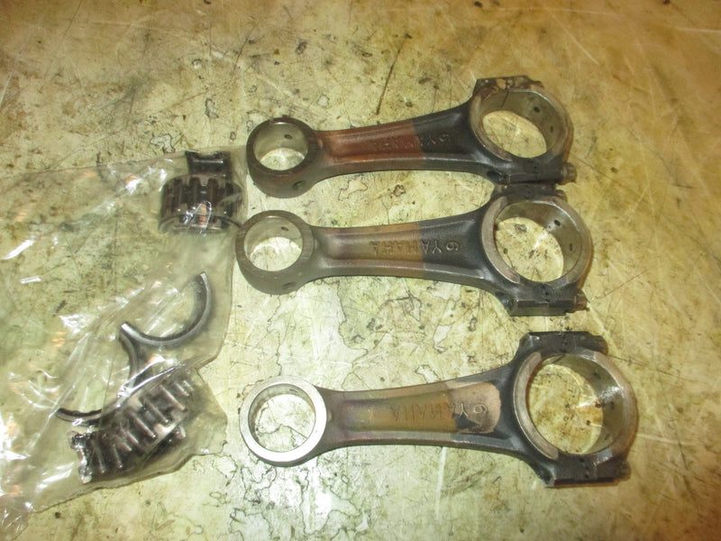 Yamaha 90hp 2 stroke outboard oversized piston and rod set of 3 (.030)
