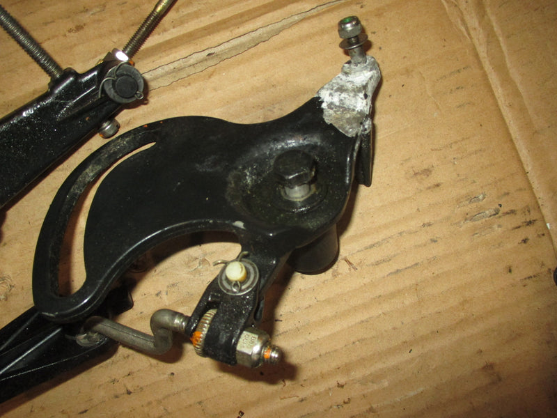 Johnson 115hp 2 stroke outboard throttle bracket assembly (397084)