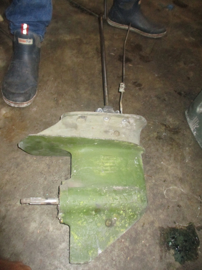 Evinrude 10hp outboard long shaft lower unit