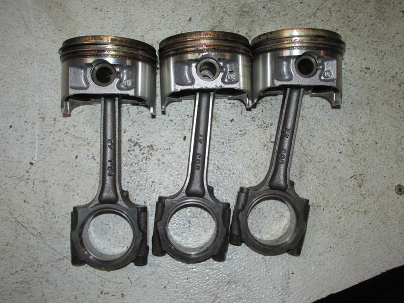 Suzuki DF90 90hp Outboard Piston and Rod Set of 3 (12111-90J01)