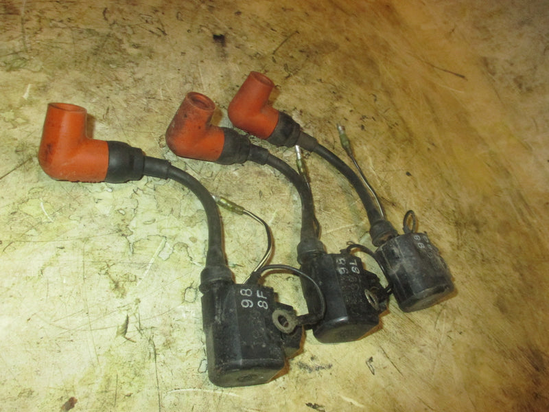 Yamaha 90hp 2 stroke outboard ignition coil set (697-85570-00)
