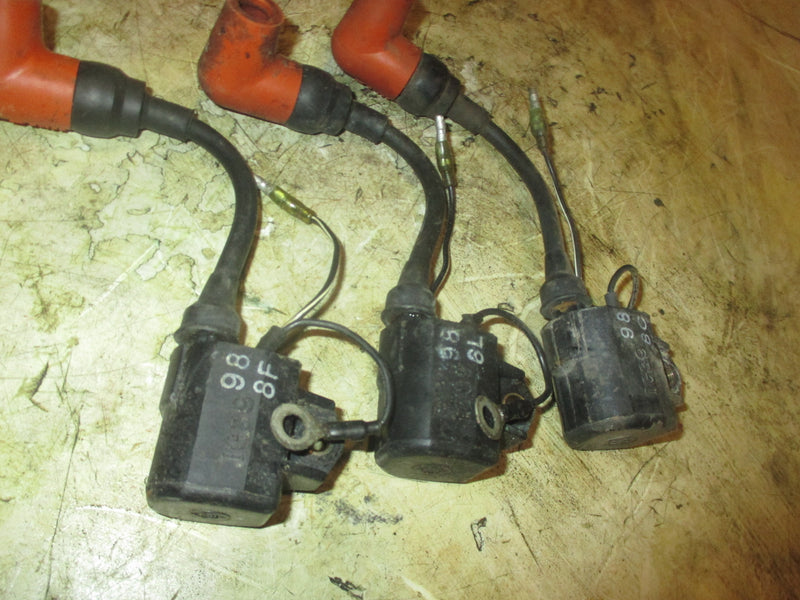 Yamaha 90hp 2 stroke outboard ignition coil set (697-85570-00)