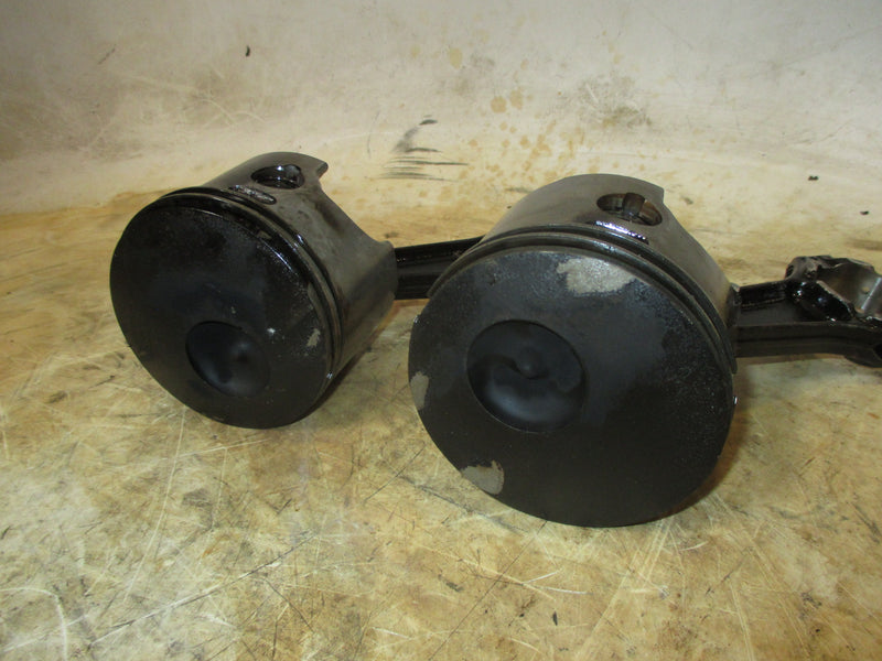 Evinrude Etec 150hp 2 stroke outboard port piston and rod set of 2 (5007510)