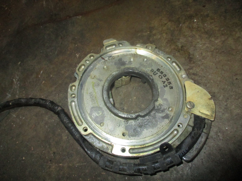 Evinrude 6hp outboard stator/ timer base (583253)
