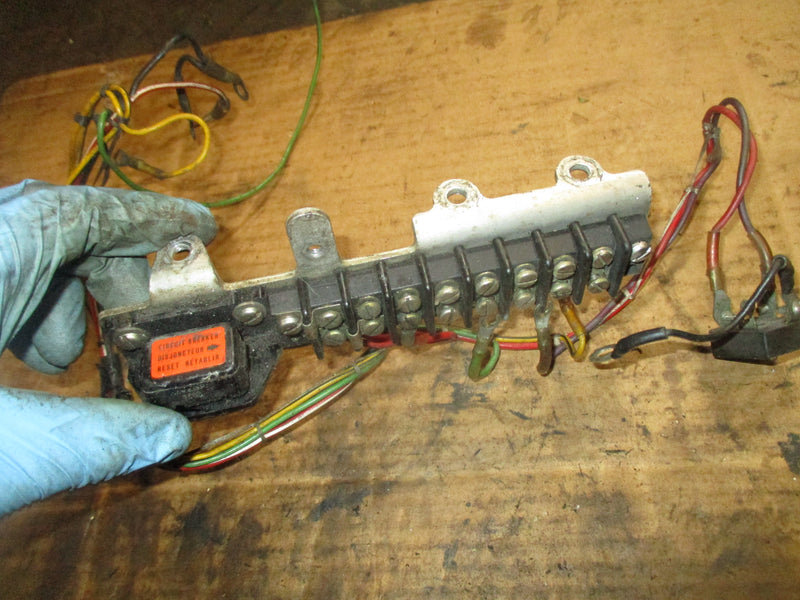 Force 70hp 3 cyl 2 stroke outboard junction box with resistors