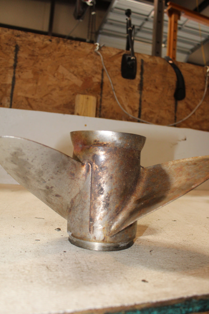 Evinrude 90hp 2 Stroke Outboard Stainless Steel Propeller (13 7/8 X 17)