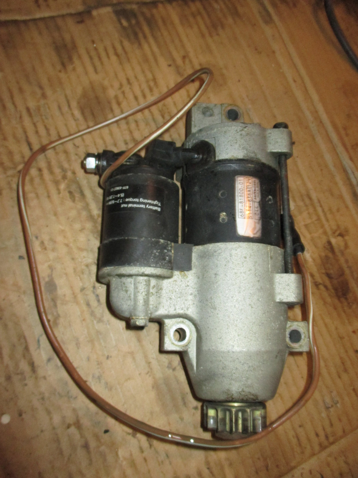 Yamaha 200hp HPDI outboard starter (68F-81800-01)