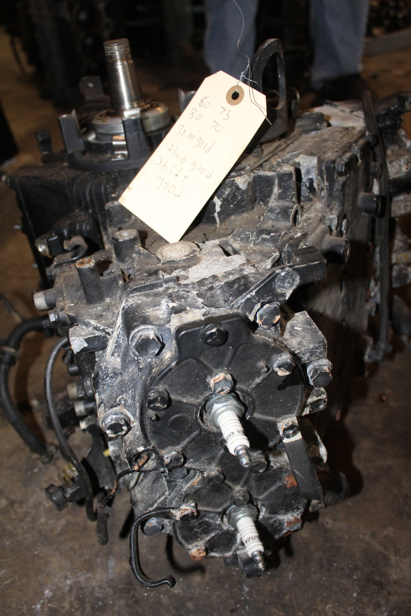 Evinrude 90hp 2 Stroke Outboard Crankcase Powerhead
