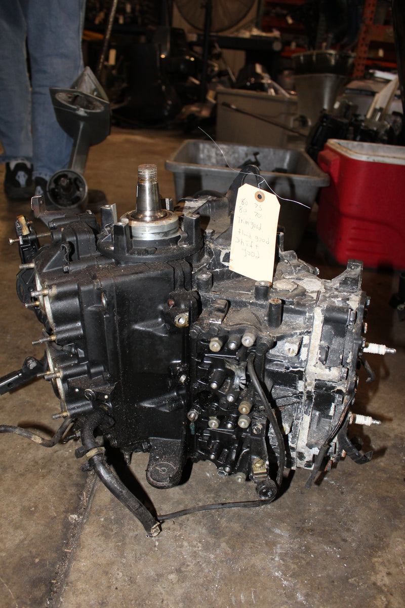 Evinrude 90hp 2 Stroke Outboard Crankcase Powerhead