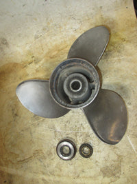 Load image into Gallery viewer, Johnson 225hp Ocean Runner outboard Counter Rotation SS Propeller 14 1/2 X 19
