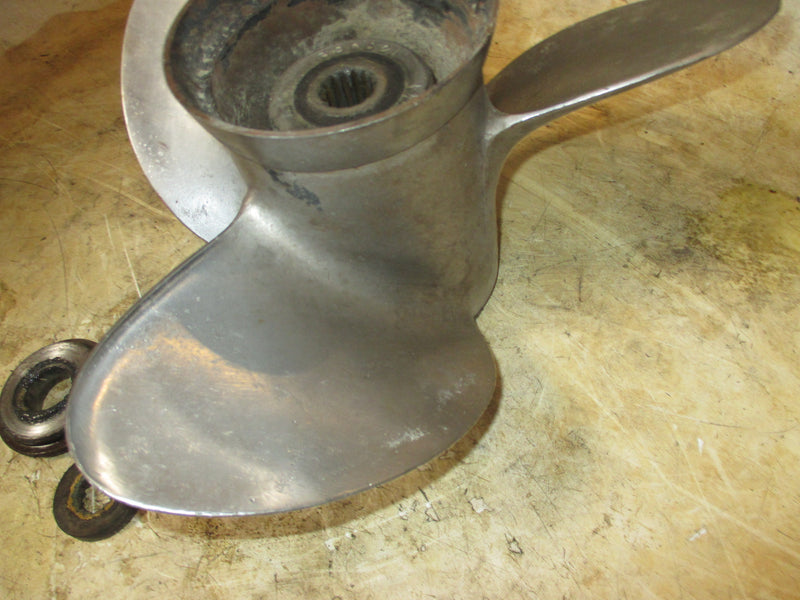 Johnson 225hp Ocean Runner outboard Counter Rotation SS Propeller 14 1/2 X 19