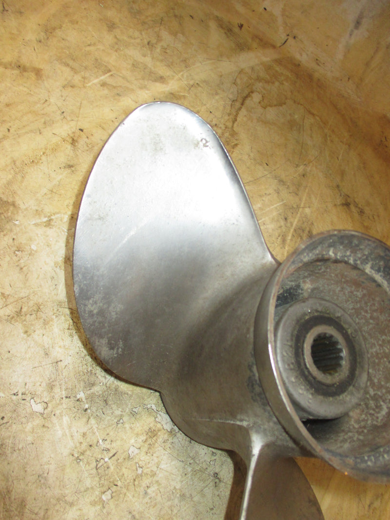 Johnson 225hp Ocean Runner outboard Counter Rotation SS Propeller 14 1/2 X 19