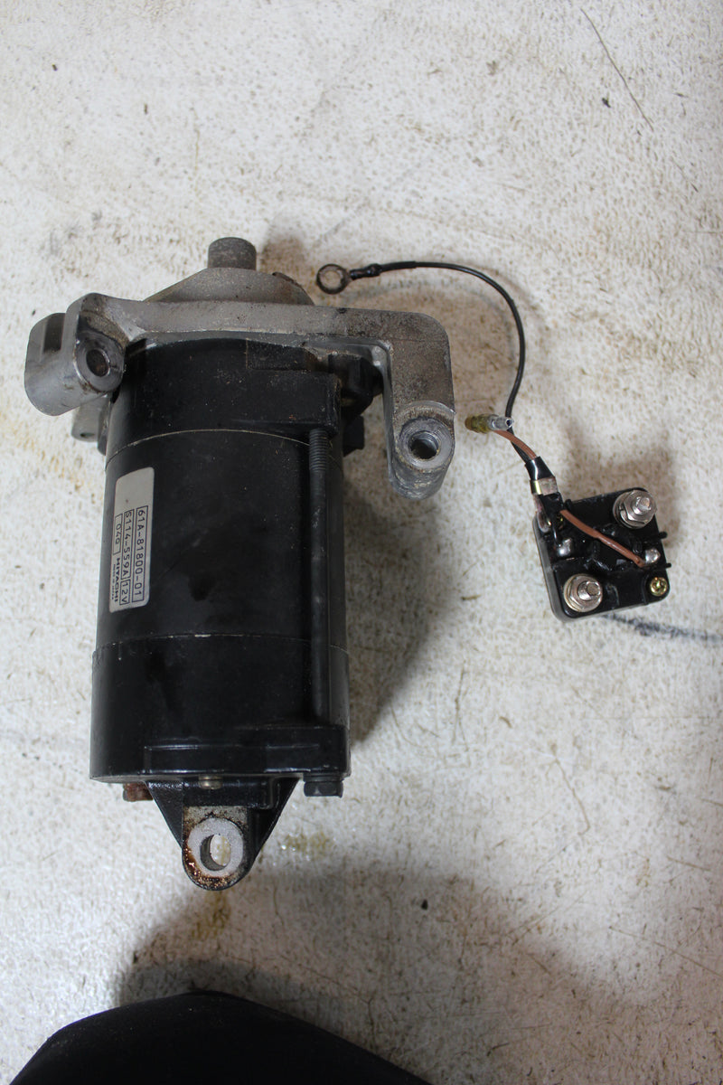 Yamaha 225hp VMAX OX66 Outboard Starter and Relay (61A-81800-01)