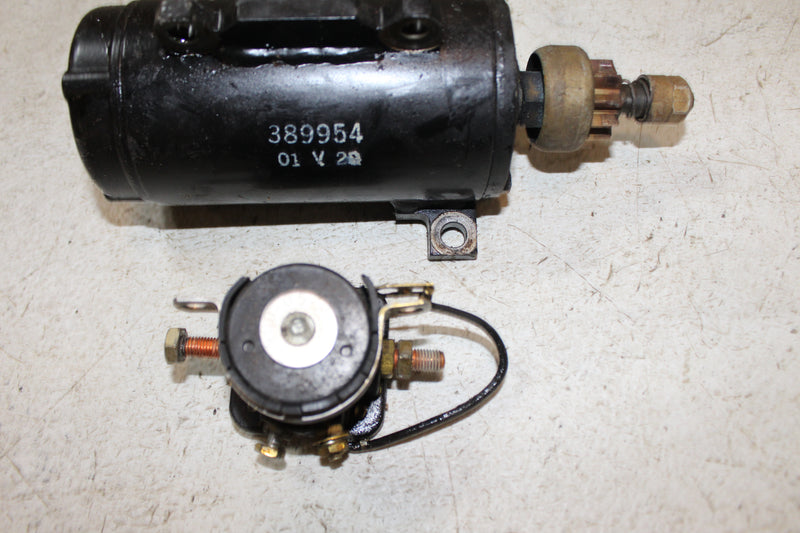 Evinrude 90hp 2 Stroke Outboard Starter and Relay (389954)