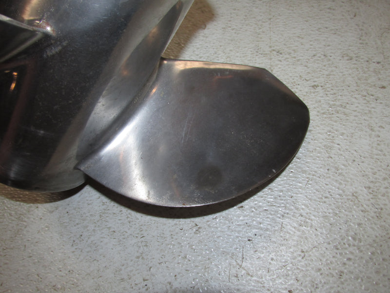 Honda BF75A 75hp Outboard Stainless Steel Propeller Ballistic 13 3/8 X 19