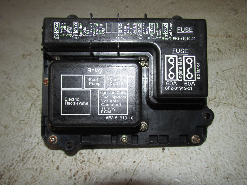 Yamaha 250hp 4 Stroke Outboard Fuse Box (6P2-82170-01-00)