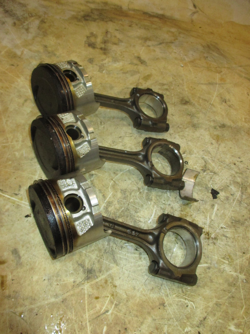 Honda BF45A 45hp outboard piston and rod set of 3 13101-ZV5-010