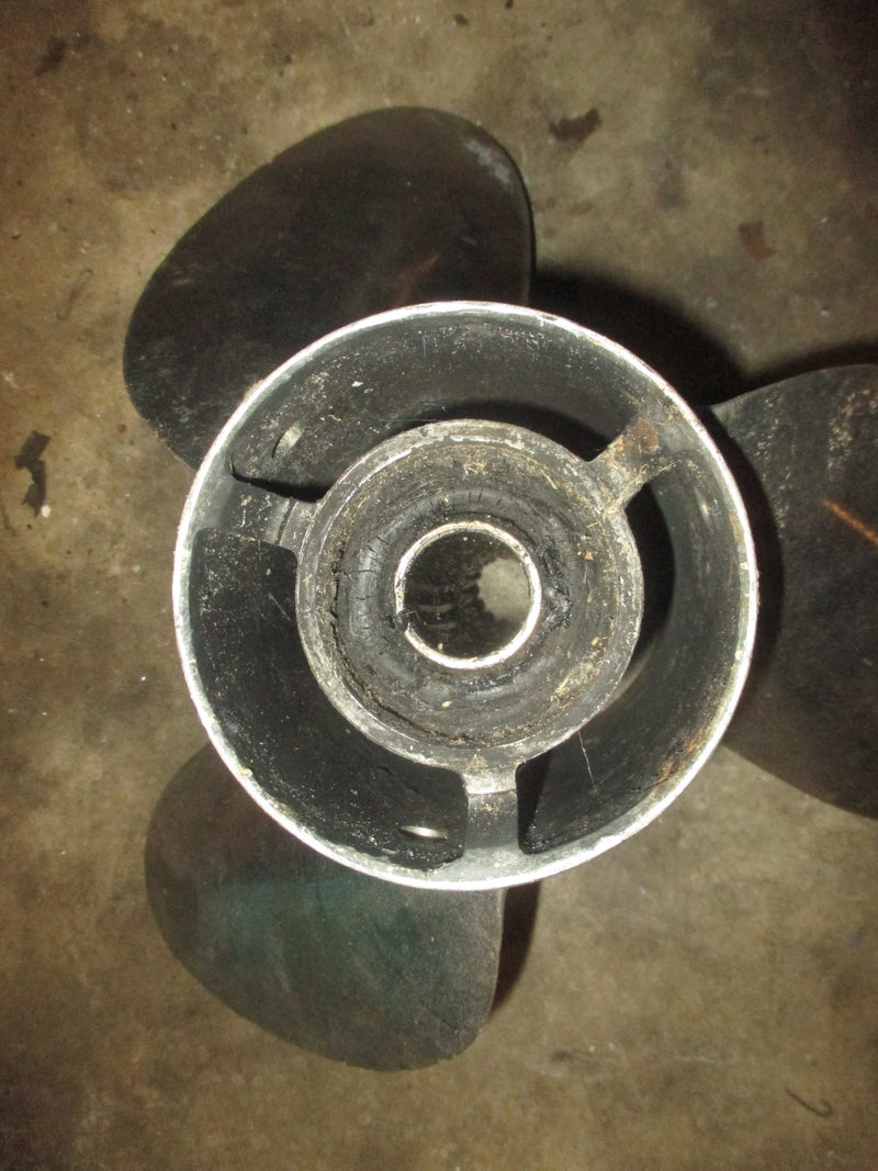 Yamaha 90hp 2 stroke outboard Raker stainless steel propellor (14 1/2x20-394753)