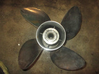 Load image into Gallery viewer, Yamaha 90hp 2 stroke outboard Solas 4 Blade steel propellor (2553-140-23-A)
