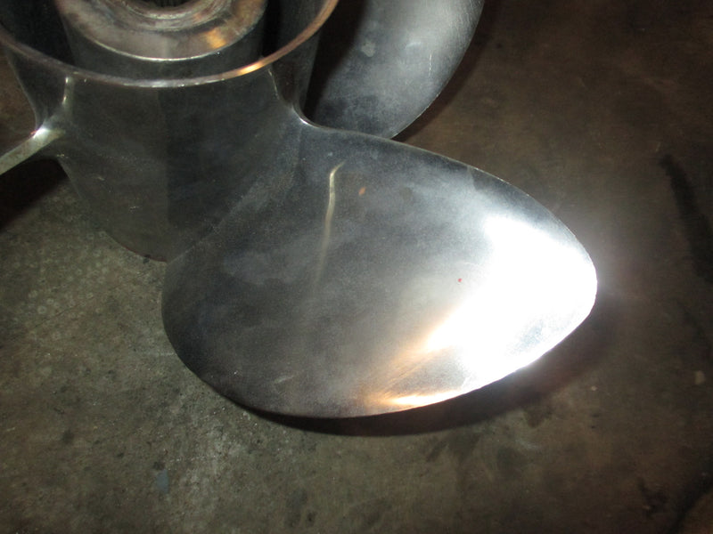 Yamaha 90hp 2 stroke outboard Solas 4 Blade steel propellor (2553-140-23-A)