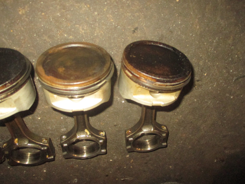 Yamaha 80hp 4 Stroke Outboard Piston and Rod Set of 4 (67F-00)