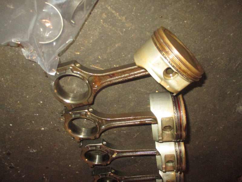 Yamaha 80hp 4 Stroke Outboard Piston and Rod Set of 4 (67F-00)