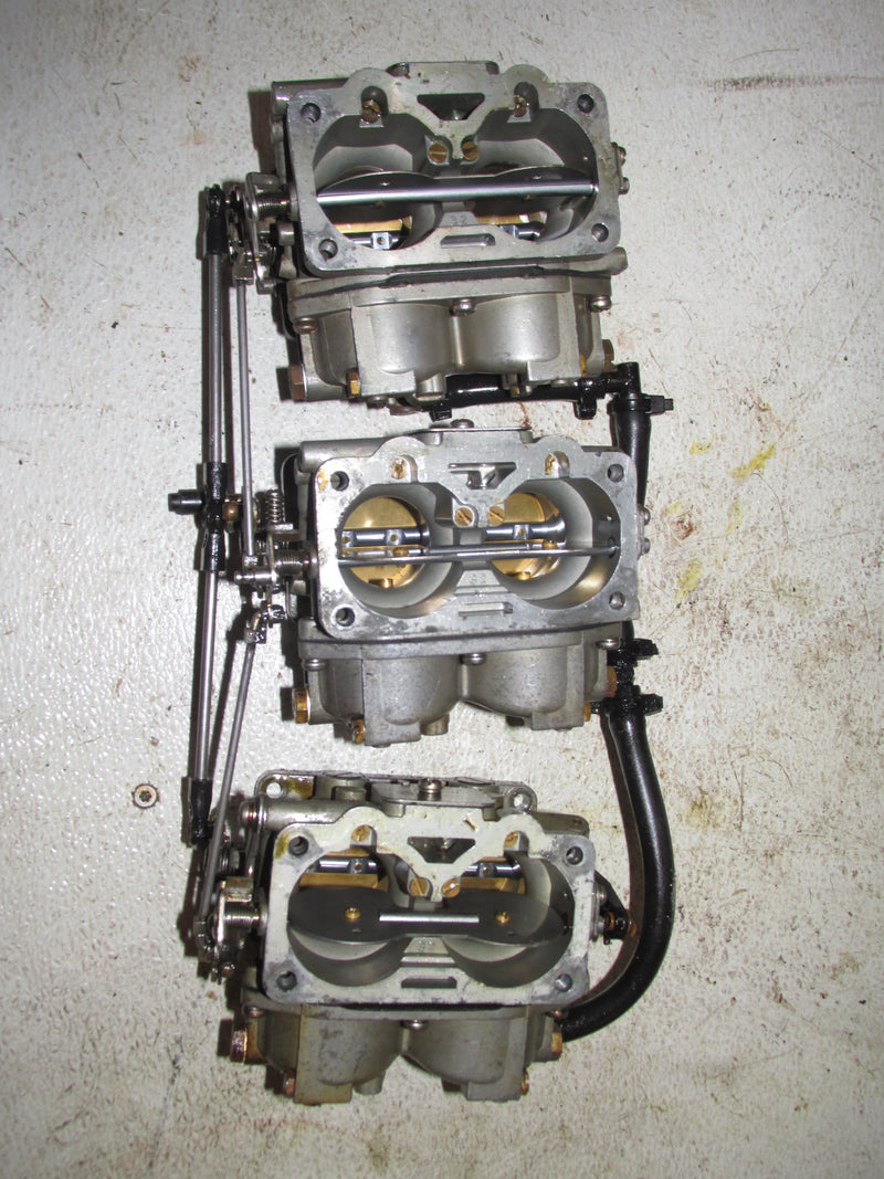 Yamaha 200hp V6 2 Stroke Outboard Carburetor Set (6R4-01)