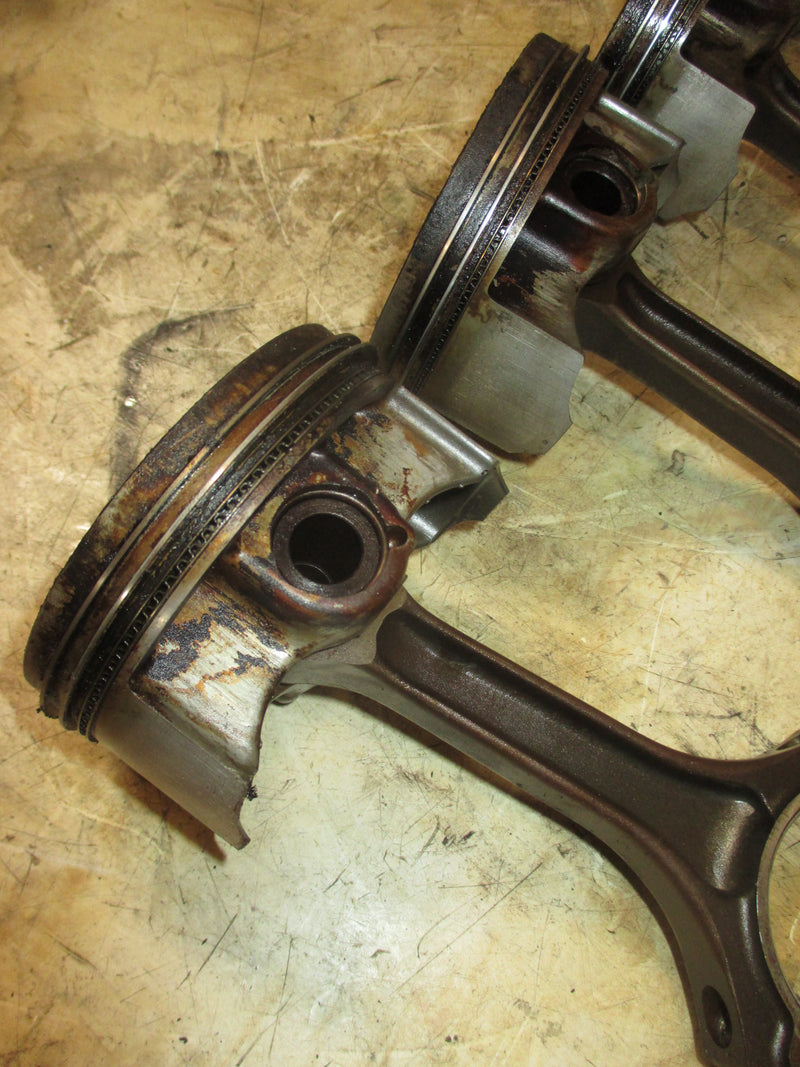Yamaha 225hp 4 stroke outboard piston and rod set of 5 (69J-00)