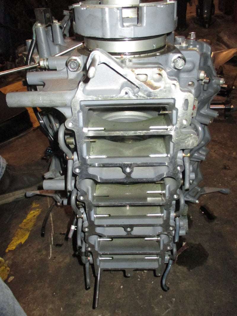 Yamaha 200hp HPDI outboard crankcase block