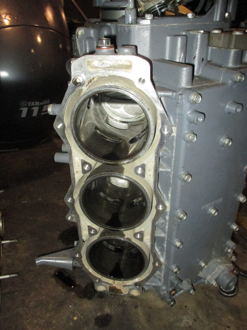 Yamaha 200hp HPDI outboard crankcase block