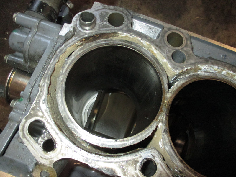 Honda BF225A 225hp outboard crankcase block