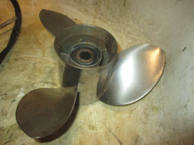 Suzuki DF70 70hp 4 stroke outboard Stainless Propeller Powertech (RE03R16PS2140)