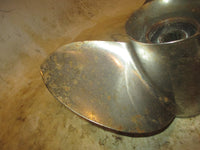 Load image into Gallery viewer, Suzuki DF140 140hp 4 Stroke Outboard Counter Rotation Stainless Propeller 14X18
