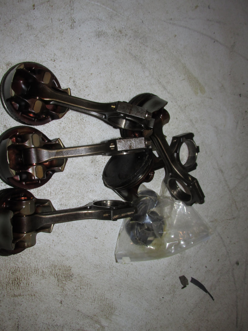 Yamaha 250hp 3.3L 4 Stroke Outboard Piston & Rod set of 5 (6p2-00)