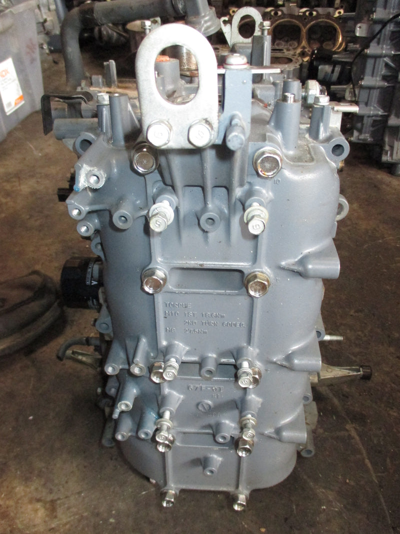 Yamaha 115hp 4 stroke outboard crankcase block