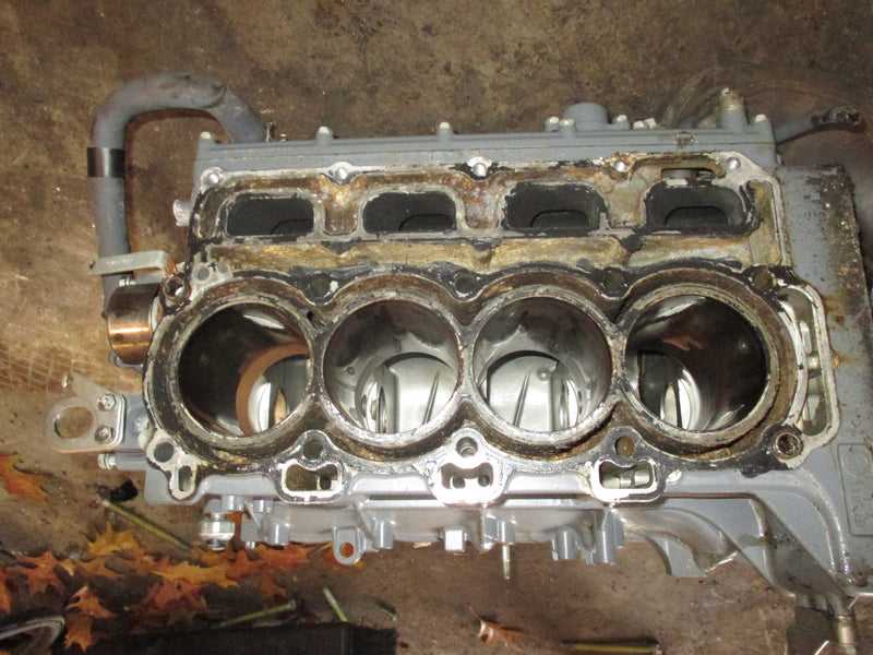 Yamaha 115hp 4 stroke outboard crankcase block